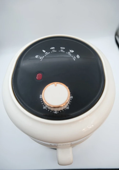 YODOIT หม้อทอดอากาศแก้ว Borosilicate สูงแบบโปร่งใสทั้งหมด